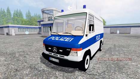 Mercedes-Benz Vario Polizei pour Farming Simulator 2015