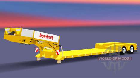 Tiefbett Schleppnetz Doll Bomholt für Euro Truck Simulator 2