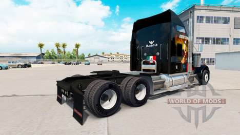 Haut die WWE auf die LKW-Kenworth W900 für American Truck Simulator