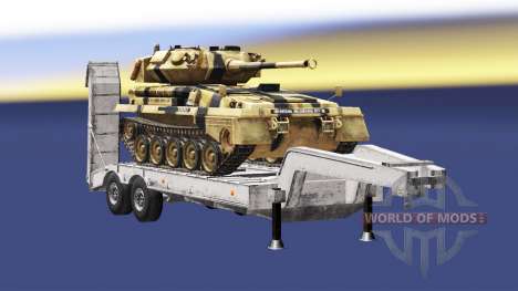 Semi transportant du matériel militaire v1.5.1 pour Euro Truck Simulator 2