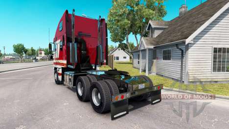 Скин Selman Frères на Freightliner Argosy pour American Truck Simulator
