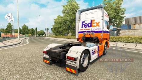 FedEx Express de la peau pour Scania camion pour Euro Truck Simulator 2