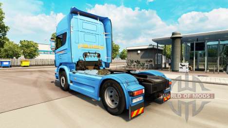 Braspress de la peau pour Scania camion pour Euro Truck Simulator 2