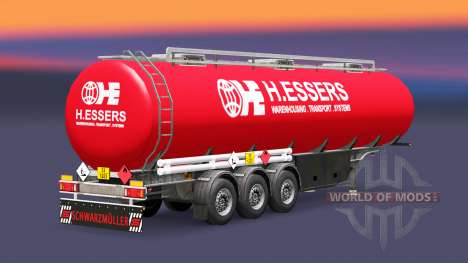 Haut H. Essers Kraftstoff-semi-trailer für Euro Truck Simulator 2