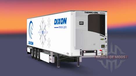 Semi-remorque frigo Chereau Dixon pour Euro Truck Simulator 2