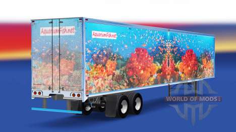 Haut Fisch v3.0 auf dem semi-trailer für American Truck Simulator