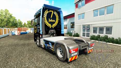 Haut DJ Charty auf Traktor MAN für Euro Truck Simulator 2