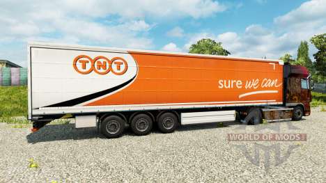TNT skin für Trailer für Euro Truck Simulator 2
