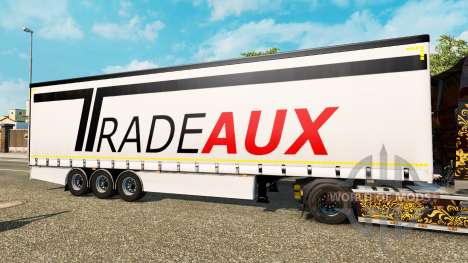 Vorhang Auflieger Krone Tradeaux für Euro Truck Simulator 2