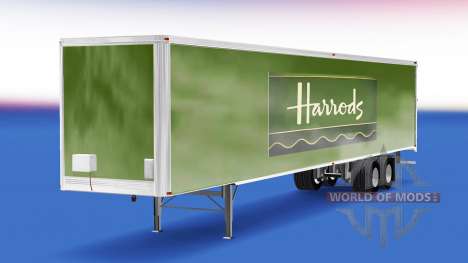 La peau Harrods v2.0 sur la semi-remorque pour American Truck Simulator