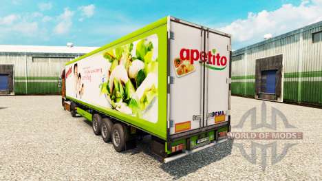 Haut Apetito für semi-refrigerated für Euro Truck Simulator 2