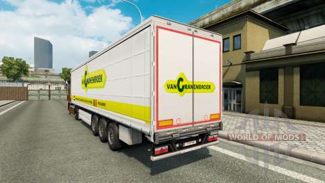 La peau Vancranenbroek pour les remorques pour Euro Truck Simulator 2