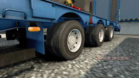 Doubles roues pour remorques pour Euro Truck Simulator 2