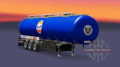 Haut Golf-Kraftstoff-semi-trailer für Euro Truck Simulator 2