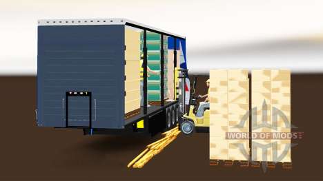 Vorhang semi-trailer Schmitz Cargobull BGL für Euro Truck Simulator 2