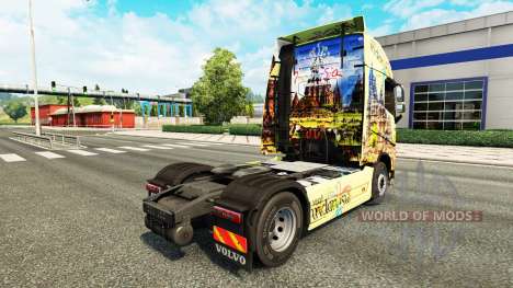 Indonesien skin für Volvo-LKW für Euro Truck Simulator 2