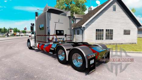 Haut für MBH Trucking LLC-truck-Peterbilt 389 für American Truck Simulator
