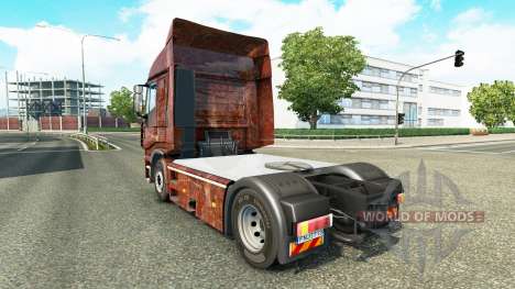La peau de Rouille sur le camion Iveco pour Euro Truck Simulator 2