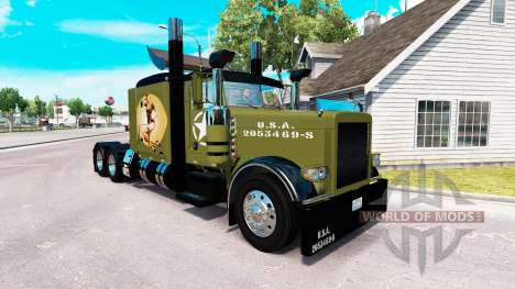 WW2 Style de la peau pour le camion Peterbilt 38 pour American Truck Simulator