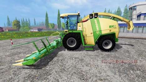 Krone Big X 1100 pour Farming Simulator 2015