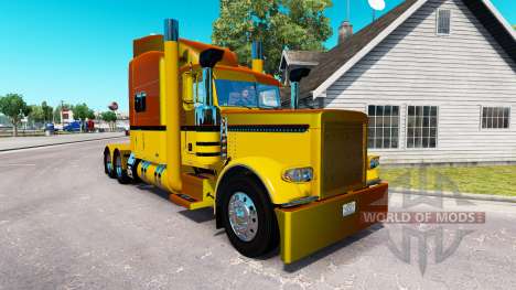 Guzman Express skin für den truck-Peterbilt 389 für American Truck Simulator