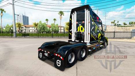 Skin Monster Energy für Volvo-LKW-VNL 670 für American Truck Simulator