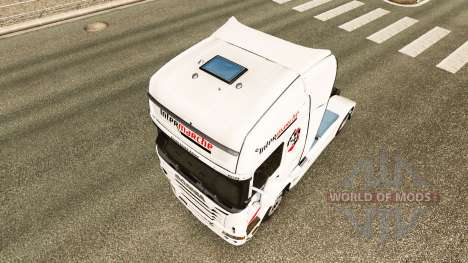 Intermarche de la peau pour Scania camion pour Euro Truck Simulator 2
