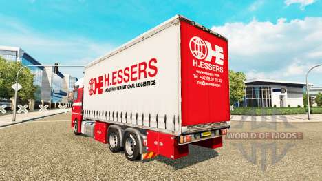 H. Essers-skin für MAN TGX-LKW-Traktor Tandem für Euro Truck Simulator 2