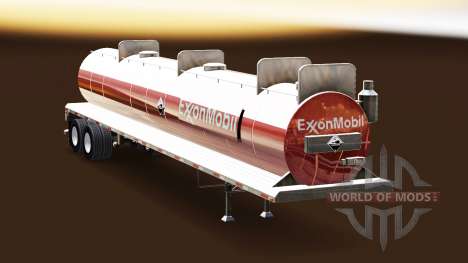 La peau d'ExxonMobil sur le réservoir pour les a pour American Truck Simulator