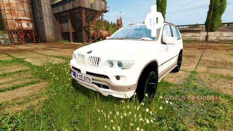BMW X5 Unmarked Police pour Farming Simulator 2017