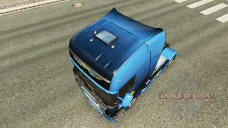 Disaster Transport skin für den Scania truck für Euro Truck Simulator 2