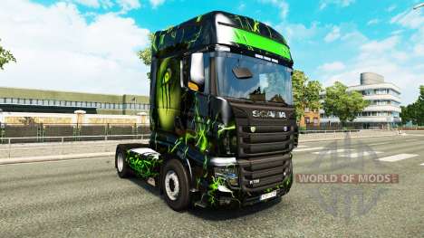 Die Haut Monster auf der Zugmaschine Scania R700 für Euro Truck Simulator 2