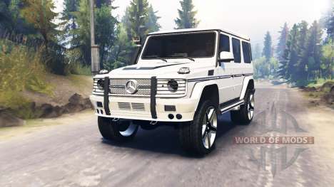 Mercedes-Benz G65 AMG pour Spin Tires