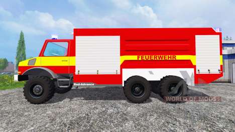 Mercedes-Benz Unimog U1300L [feuerwehr] pour Farming Simulator 2015