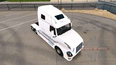 Haut B. A. H.-Express truck-Volvo VNL 670 für American Truck Simulator