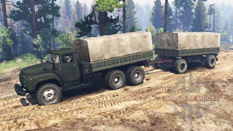 ZIL-130 6x6 v2.0 pour Spin Tires