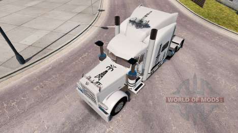 La peau de Vie de l'Huile pour le camion Peterbi pour American Truck Simulator
