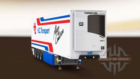 Semitrailer reefer EN and H. Z. Transport für Euro Truck Simulator 2
