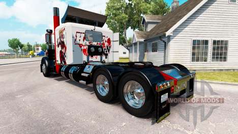 Harley Quin peau pour le camion Peterbilt 389 pour American Truck Simulator