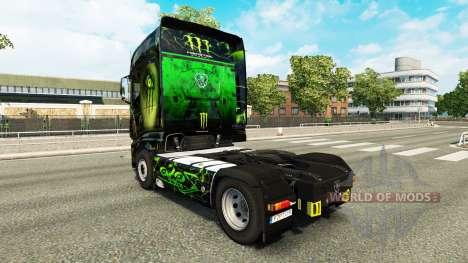 La peau Monstre sur tracteur Scania R700 pour Euro Truck Simulator 2