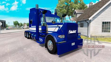 Скин Jack C. Moss Trucking Inc. на Peterbilt 389 für American Truck Simulator