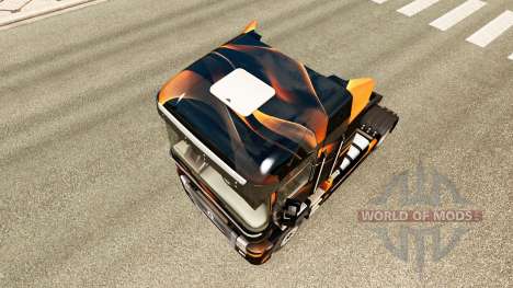 Mat de peau d'Orange pour Renault camion pour Euro Truck Simulator 2