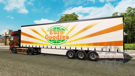 Krone rideau semi-remorque EuroGoodies pour Euro Truck Simulator 2