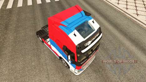 Serbien Haut für Volvo-LKW für Euro Truck Simulator 2
