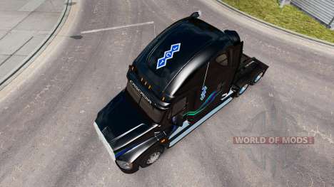 Скин John Christner на Freightliner Cascadia für American Truck Simulator