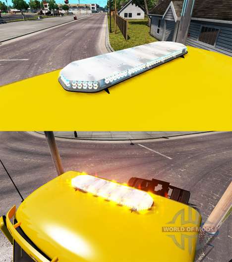 Lumière stroboscopique v1.5 pour American Truck Simulator