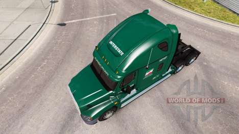 Haut für INTERSTATE LKW Freightliner Cascadia für American Truck Simulator