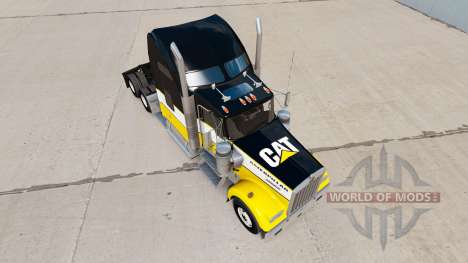 La peau de la Chenille tracteur Kenworth W900 pour American Truck Simulator