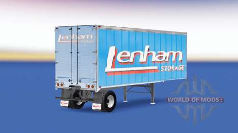 Haut Lenham auf den trailer für American Truck Simulator