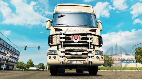 Le pare-chocs V8 v2.0 camion Scania pour Euro Truck Simulator 2